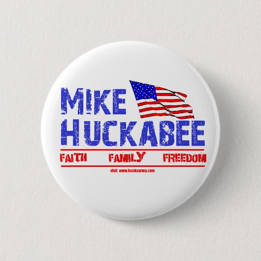 Mike Huckabee Button (Vorderseite)