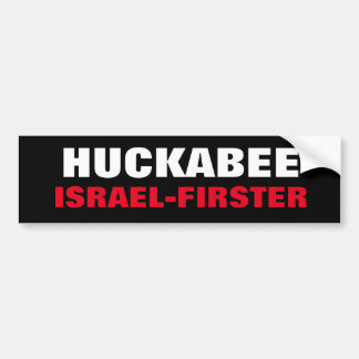 Mike Huckabee Israel zuerst Verräter USA Pollard Autoaufkleber