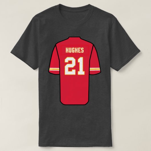 Mike Hughes Jersey T-Shirt (Design vorne)
