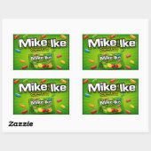 Mike & Ike Candy-Aufkleber Rechteckiger Aufkleber (Blatt)