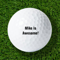 Mike ist ein Phantastischer Golfplatz
