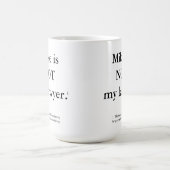 Mike ist NICHT meine Tasse des Anwalts. (Mittel)