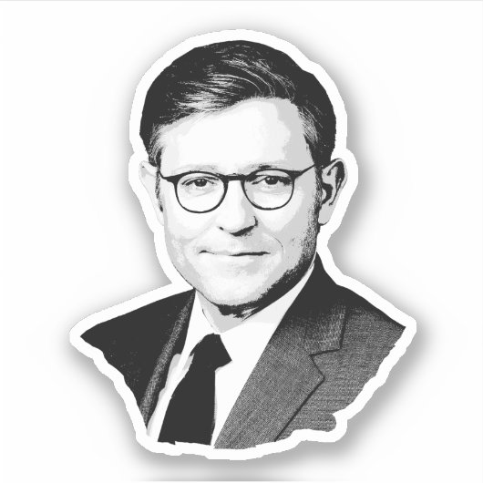 Mike Johnson Aufkleber (Vorderseite)