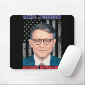Mike Johnson New House Speaker American Usa Flag P Mousepad (Mit Mouse)