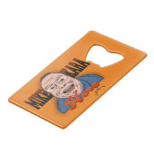 Mike Kara Here Bottle Opener Geldbeutel Flaschenöffner (Vorderseite Schrägansicht)