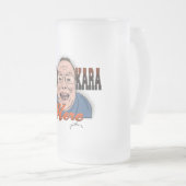 Mike Kara Hier Tasse (VorderseiteRechts)