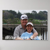 Mike Lieben Carol Poster (Vorne)