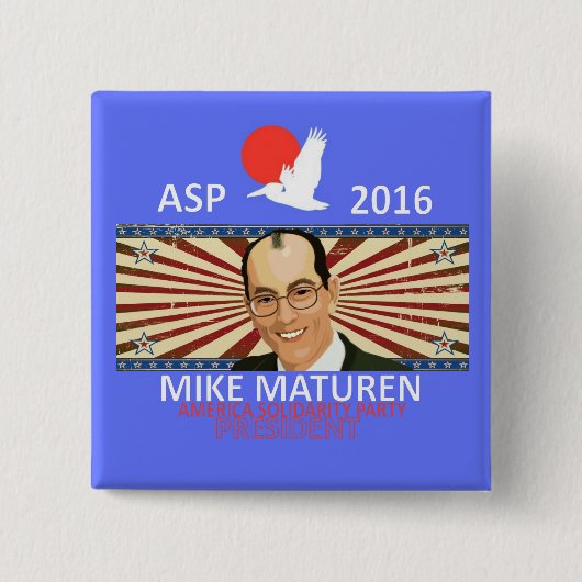 Mike Maturen Asp Button (Vorderseite)