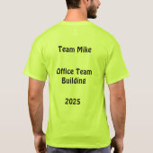 Mike Men Pique Polo Shirt (Rückseite)
