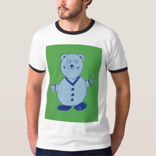 Mike Men's Basic Ringer T-Shirt (Vorderseite)