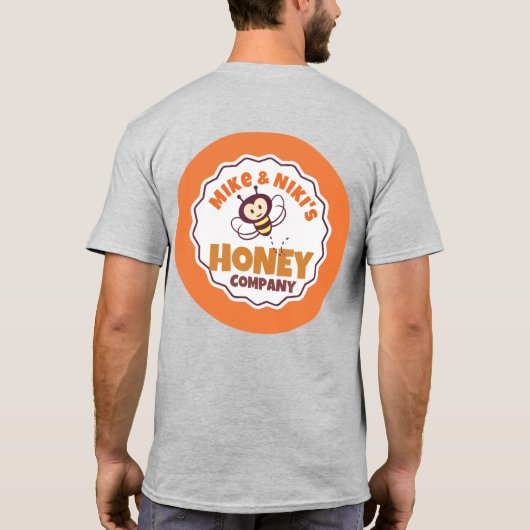 Mike & Niki's Honey Company T - Shirt Fund Raiser (Rückseite)