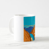 Mike O'Callaghan Pat Tillman Memorial Bridge WPA Kaffeetasse (Vorderseite Links)