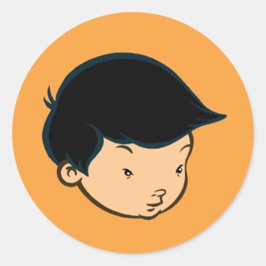 Mike Park Sticker (Orange) (Vorderseite)