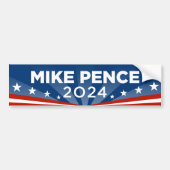 Mike Pence 2024 Autoaufkleber (Vorne)