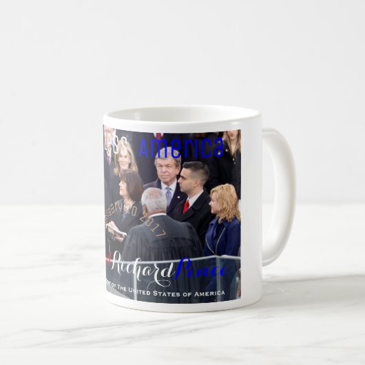 Mike Pence 48. Vizepräsident der USA Kaffeetasse (VorderseiteRechts)