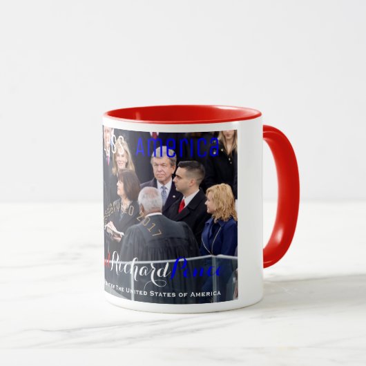Mike Pence 48. Vizepräsident der USA Tasse (VorderseiteRechts)