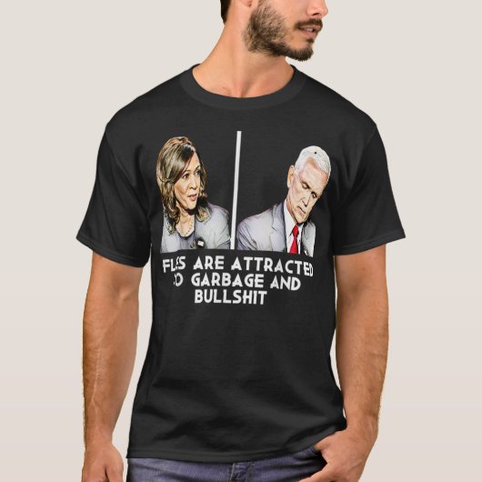 Mike Pence Fly - Auseinandersetzung T-Shirt (Vorderseite)
