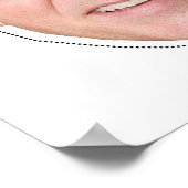 Mike Pence Fly Mask Cutout Poster (Ecke)