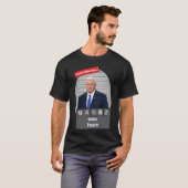 MIKE PENCE 🤣 Funny Mugshot Novelty Lock Ihm Up T-Shirt (Vorne ganz)