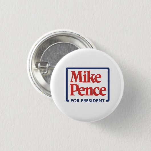 Mike Pence für den Präsidenten 2024 Button (Vorne & Hinten)