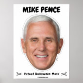 Mike Pence Halloween Mask Poster (Vorne)