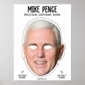Mike Pence Kostümmaske Poster (Vorne)