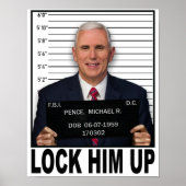 Mike Pence - sperren Sie ihn hoch Poster (Vorne)