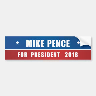 Mike-Pennys für Präsidenten Autoaufkleber 2018