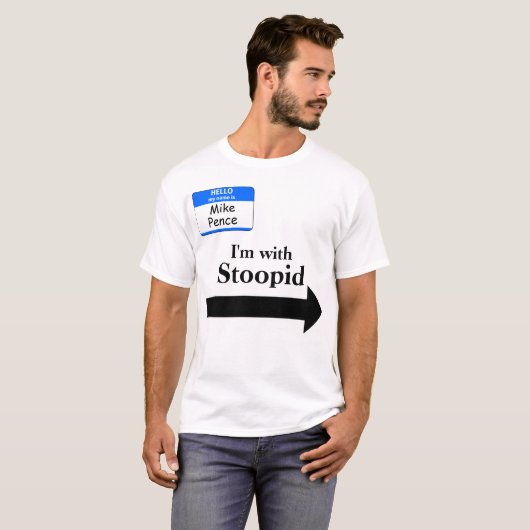 Mike-Pennys ist mit Stoopid T - Shirt (Vorne ganz)