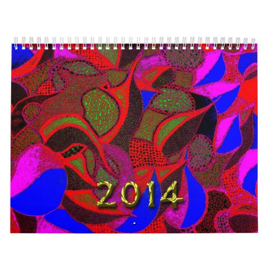 Mike Pionus ursprünglicher Kalender Kunst-2014 (Titelbild)