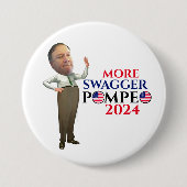 Mike Pompeo 2024 Button (Vorderseite)