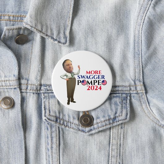 Mike Pompeo 2024 Button (Beispiel)