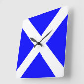 Mike Quadratische Wanduhr (Winkel)