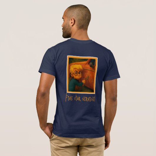 Mike’s Autobody T-Shirt (Schwarz voll)