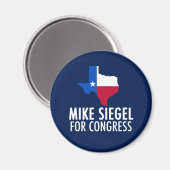 Mike Siegel für den Kongress in Texas Magnet (Vorderseite/Rückseite)