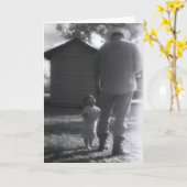 Mike und Benjamin Karte (Gelbe Blume)