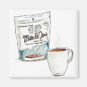 Mike und Jens Kakaomagnet Magnet (Vorne)