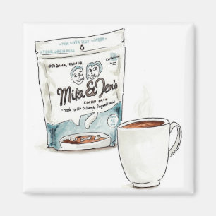 Mike und Jens Kakaomagnet Magnet