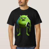 Mike Wazowski con Biblia - Económica T-Shirt (Vorderseite)