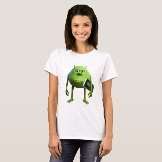 Mike Wazowski con Biblia T-Shirt (Vorne ganz)