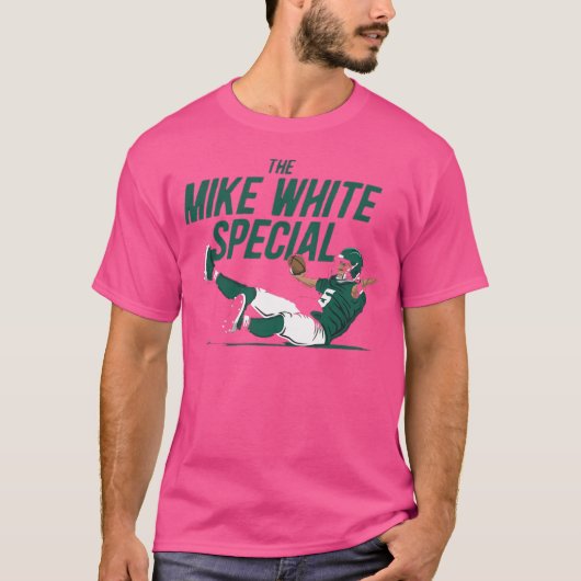 Mike Weißes Special T-Shirt (Vorderseite)