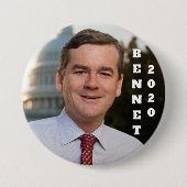 MikeBennet Portait 2020 Button (Vorderseite)