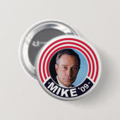 Mikebloomberg-Bürgermeisterknopf 2009 Button (Vorne & Hinten)