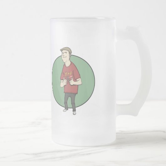 MikeE GP-Kollektor-Schale Mattglas Bierglas (Rechts)