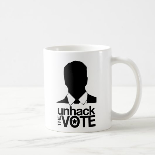 MikeFarb1 - Unhack die Abstimmungs-Tasse Kaffeetasse (Rechts)