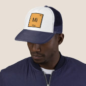 Mikel Name Chemistry Element Periodic Table Truckerkappe (Beispiel)