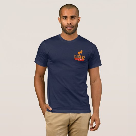 Mikes Autobody T-Shirt (Vorne ganz)