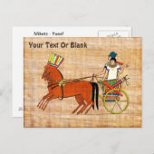 Miketz - Joseph's Chariot Postkarte (Vorne/Hinten)