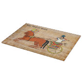 Miketz - Joseph's Chariot Schneidebrett (Ecke)