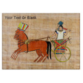 Miketz - Joseph's Chariot Schneidebrett (Vorderseite)